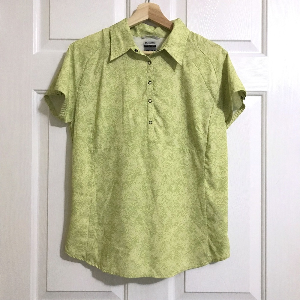 Columbia Titanium Omni Wet Dry Short Sleeve Top